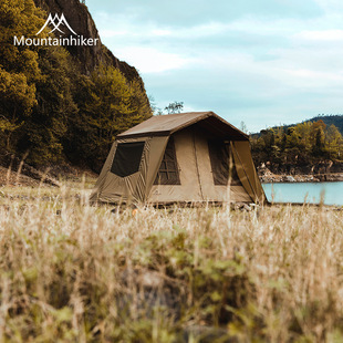 山之客户外防雨防晒轻奢露营帐篷西川小屋屋形帐小川山也至子款 式
