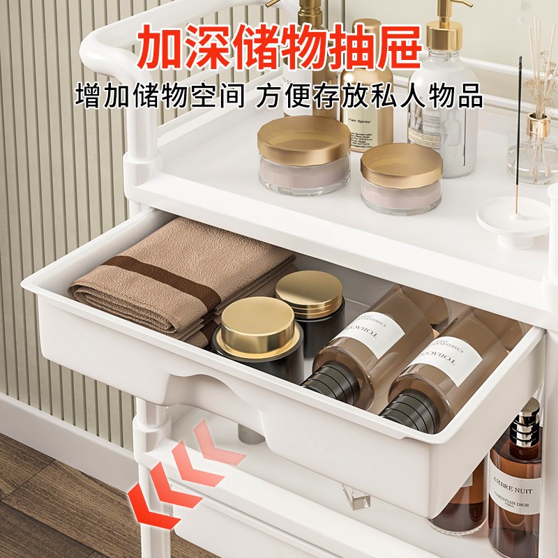 美容推车美容院专用小推q车皮肤管理移动手推置物架仪器架子工具