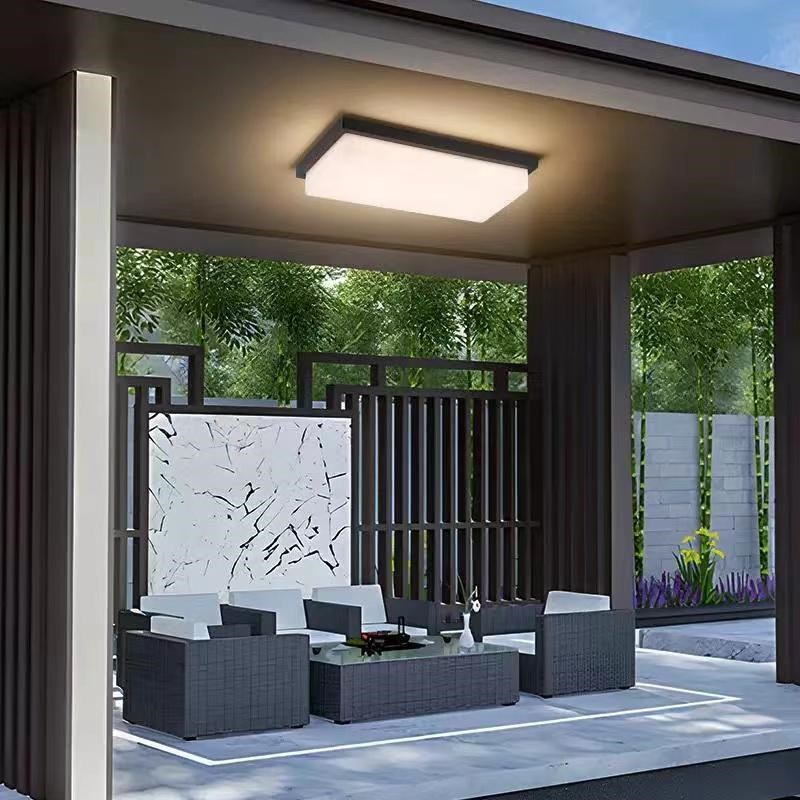 户外长方形吸顶灯超亮阳光房阳台过道G走廊屋檐凉亭入户大门吸顶