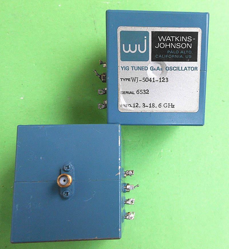 WJ WJ-5041-123 12.3-18.6GHz SMA YIG