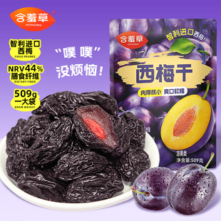 含羞草智利西梅干509g酸甜蜜饯果干果脯办公室休闲小零食