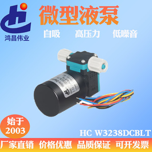 6Bar液体采样泵超长寿命微型水泵可调速高压微型隔膜小水泵