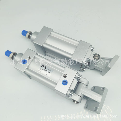 长方形带附件ISO6431气缸SI50X50-CB-CR带双耳座带斜耳座SI气缸