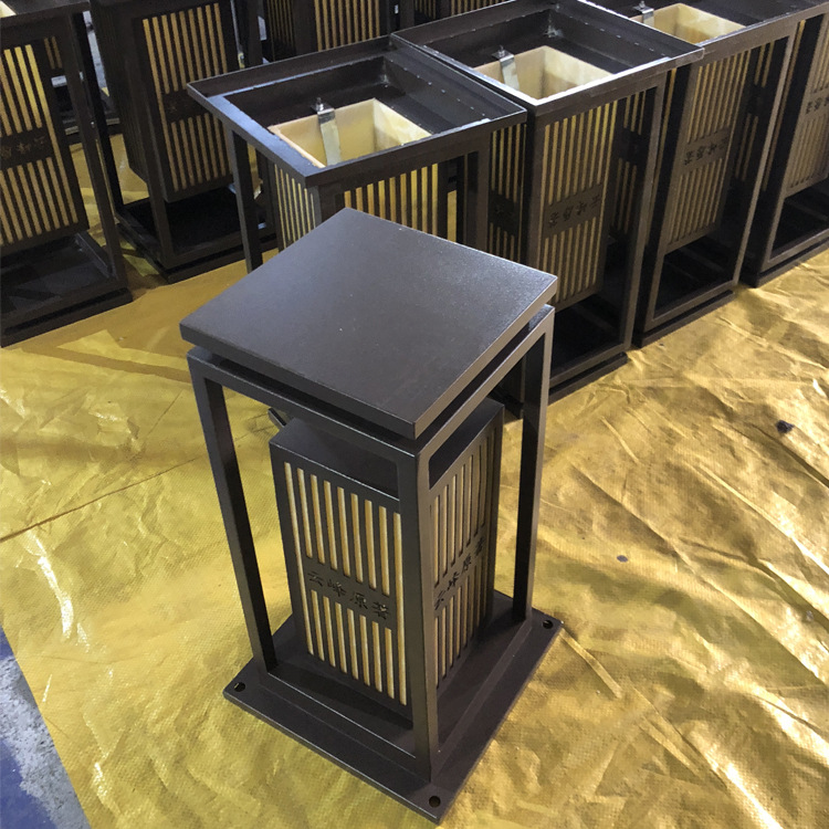 户外柱头灯草坪灯庭院灯景观灯LED15w不绣钢防潮防水LED室外