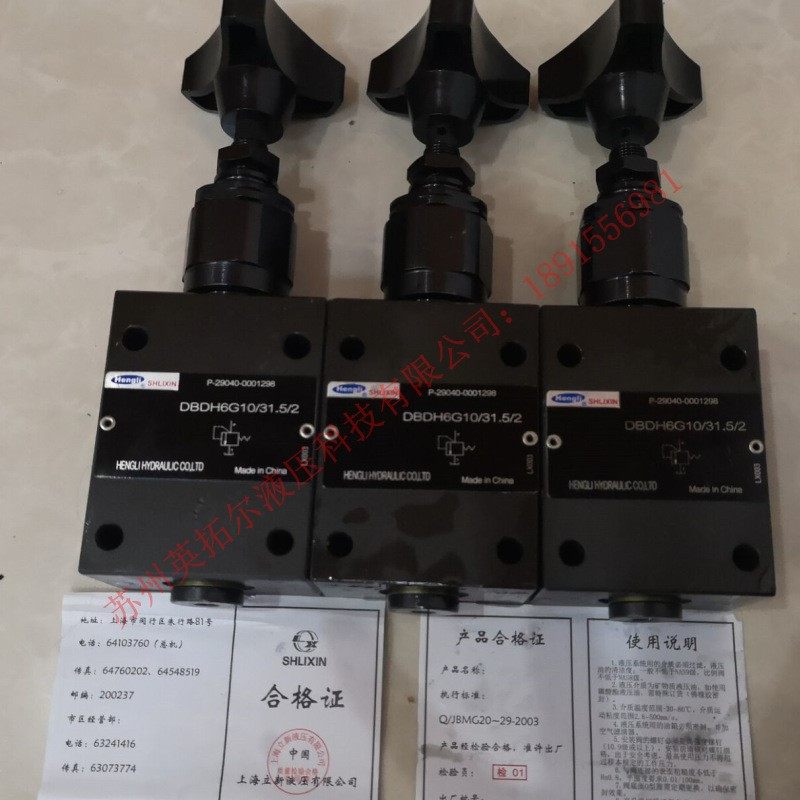 DZ6DP1-L5X/21X DZ6DP2-L5X/21X直供恒立SHLIXIN立新直动式顺序阀