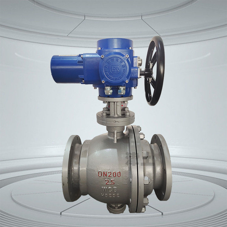 Q941F-25C 伯纳德 津上 化工厂用软密封零泄漏220V电动铸钢球阀