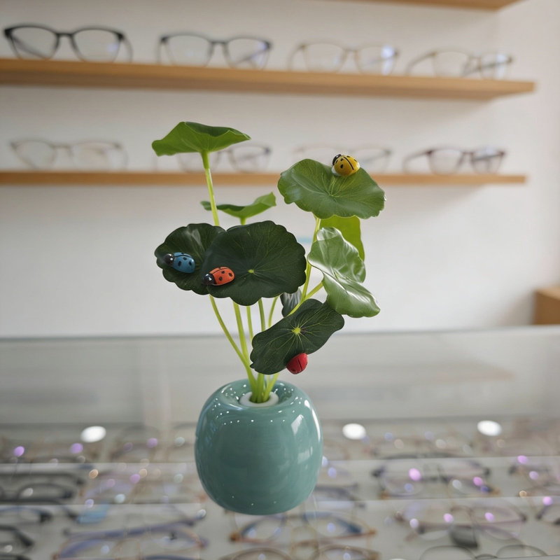 车载仿真绿植创意摆件车内中控台新款可爱汽车清新内饰装饰品