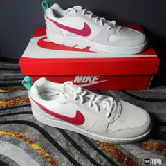 耐克Nike Court Borough Low 2复古休闲板鞋女款白粉红HF0734-161,运动鞋new,板鞋,淘宝优惠券,粉丝福利购,淘宝优惠卷