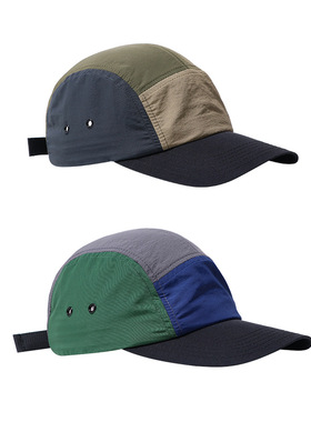 Hats men women sun shade cap hiking baseball cap拼色可调潮帽
