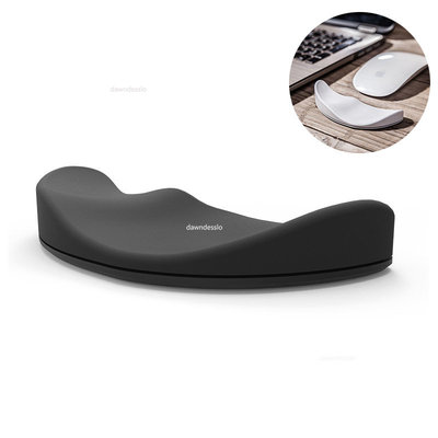 Ergonomic Mouse Pad Wrist Pad Silicon Gel Non-slip Streamlin