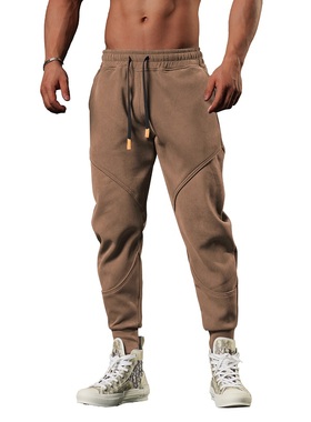 Men's trousers fitness sport sweatpants 男宽松束脚长卫裤运动