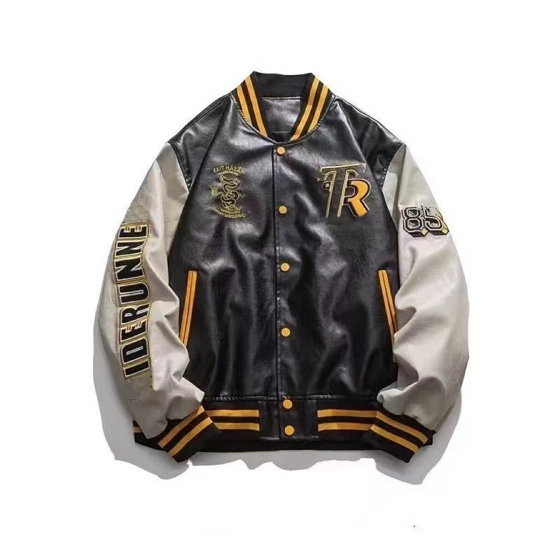 Leatherpilobasjacku棒