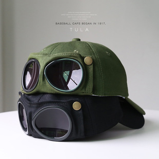 New Aviator Hat Unisex Sunglass Baseballcap Cap 飞行鸭舌帽