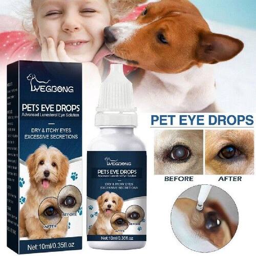 Pet Eye Drops Cats And Dogs To Remove Tear Marks Relieve