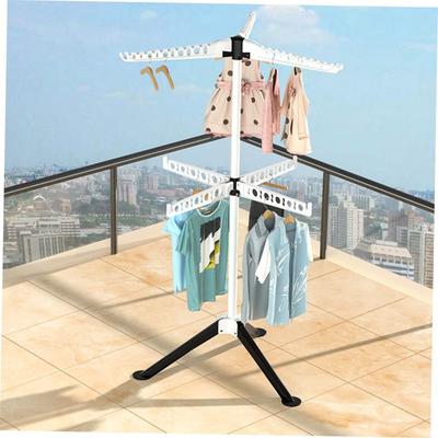 Drying rack folding laundry garment clothes dryer hanger