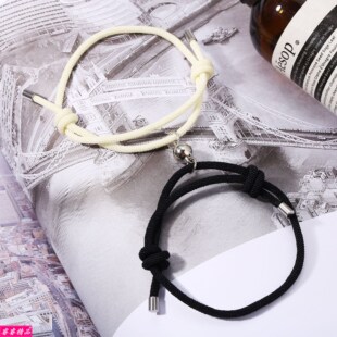 New male Bracelet Black White Rope Couple bracelets bangle