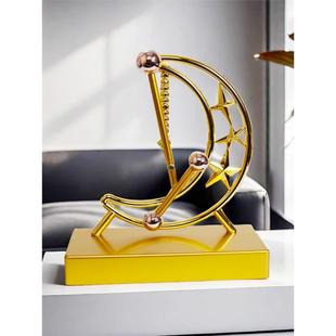 解压神器永动机混沌摆件桌面创意生日礼物办公室装饰