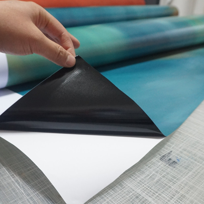 黑胶白灰3m车贴膜uv地贴异形可移喷绘巡边模切磨砂标签logo不干胶