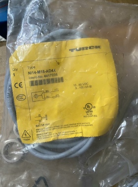 NI14-M18-AD4X全新原装正品图尔克传感器，TURC