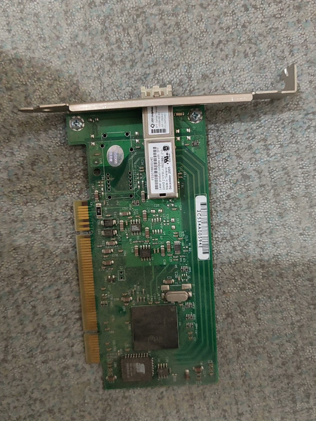 1000base-sx光纤卡模块。不知道好坏卖出不退不换谨慎