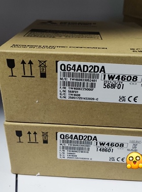 三菱Q64AD2DA 模拟量模块4通道的A/D转换、2通道的
