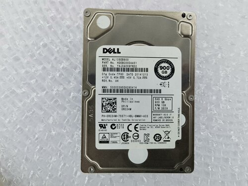DELL/戴尔0RC34W 900G SAS 10K 6Gb