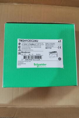 施耐德PLC原装正品全新  TM241CEC24U