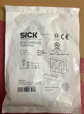 SICK接近开关IQ08-02BPSKW2S. 105549议价