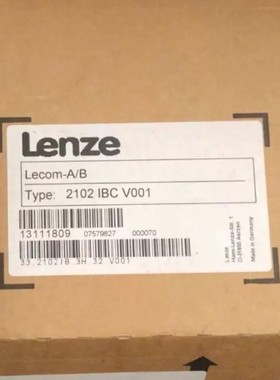 全新伦茨变频器LECOM A/B模块2102IBC V001