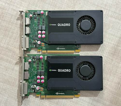 100张丽台 K2000 2G D5 专业绘图设计显卡