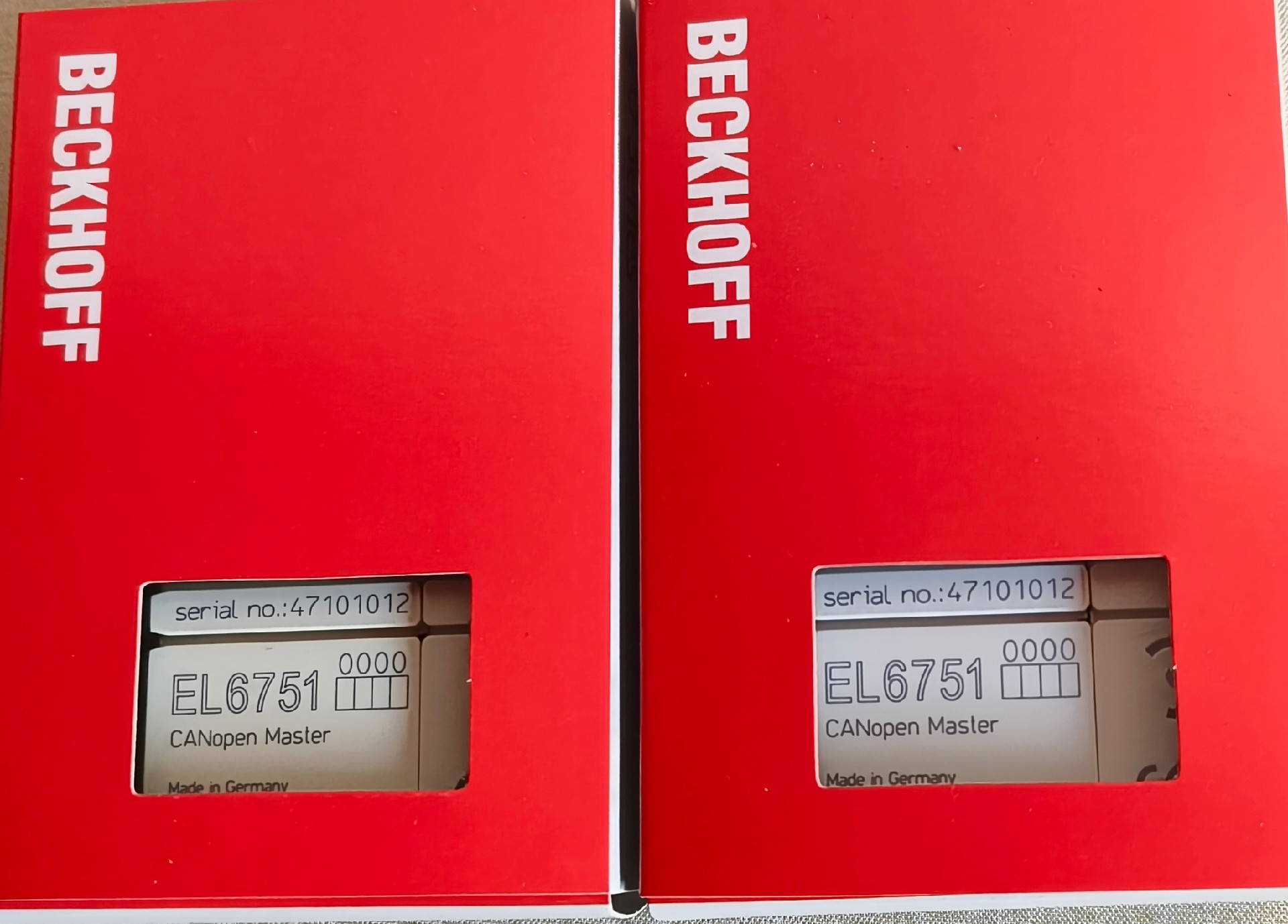 倍福模块，EL6751--0000，老款有质量期议价。