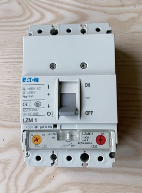 进口伊顿穆勒三相塑壳断路器，LZM 1，型号：LZMC1-A