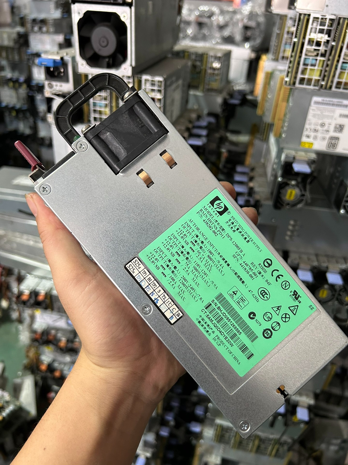 议价！HP DL580G5 1200W 12V100A服务器电源