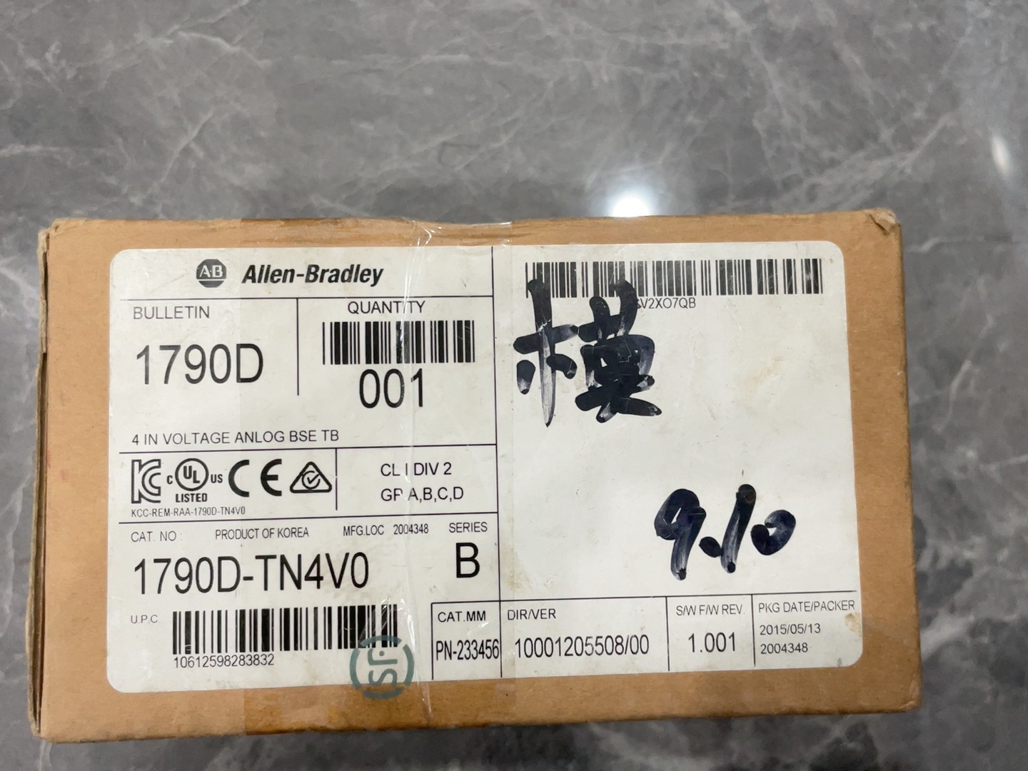 1790D-TN4V0 全新原装开封，包装旧。货全新，数量只