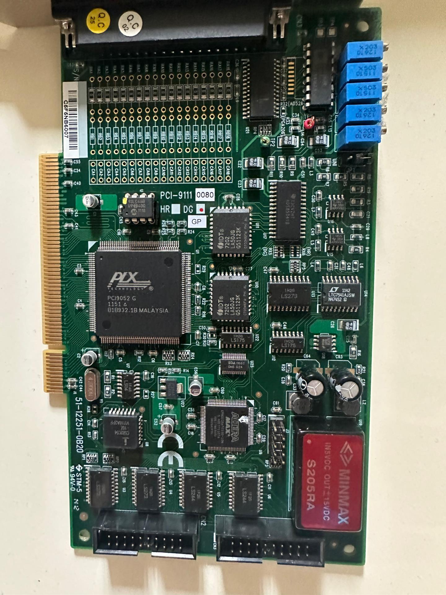 凌华 PCI-9111  DG 16通道12位100kS/s