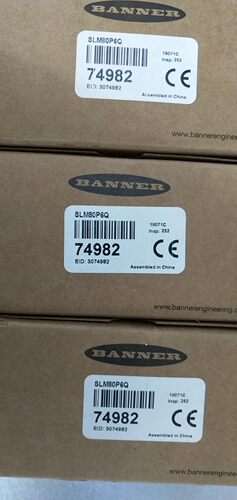 项目剩余美国邦纳产品 SLM80P6Q 单价850有需要联系