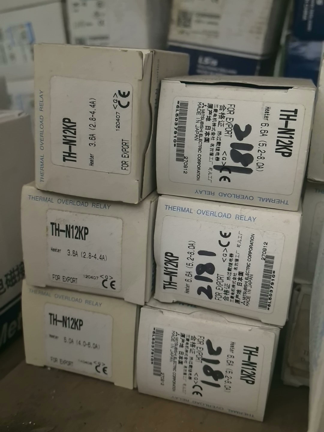 原装三菱热继电器TH-N12KP 2.8-4.2A 3个议价