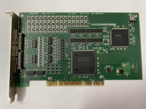 原装康泰克 CONTEC SMC-4DL-PCI运动控制卡