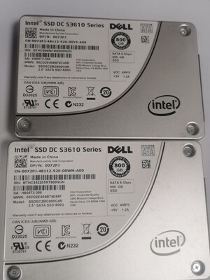 intel 英特尔 s3610系列 800g ssd 固态硬
