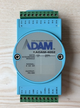 研华 ADAM-4052 多路独立隔离数字量输入模块，成色九