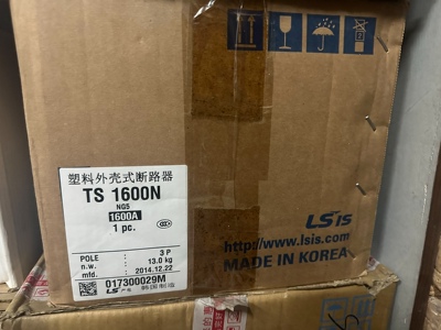 原装韩国进口LS 断路器TS1600N 3P1600A议价