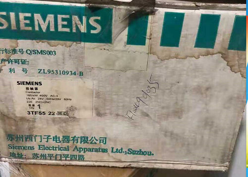 西门子交流接触器3TF5522-0XM0 电压220V 全新