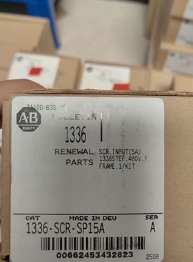 1336-SCR-SP15A 全新原装未开封，数量8