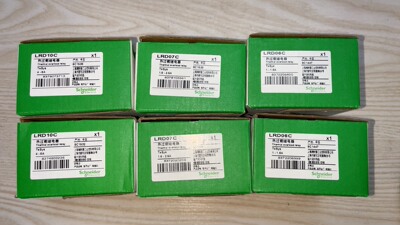 施耐德热继电器 热过载继电器  LRD06C有2个，LRD0