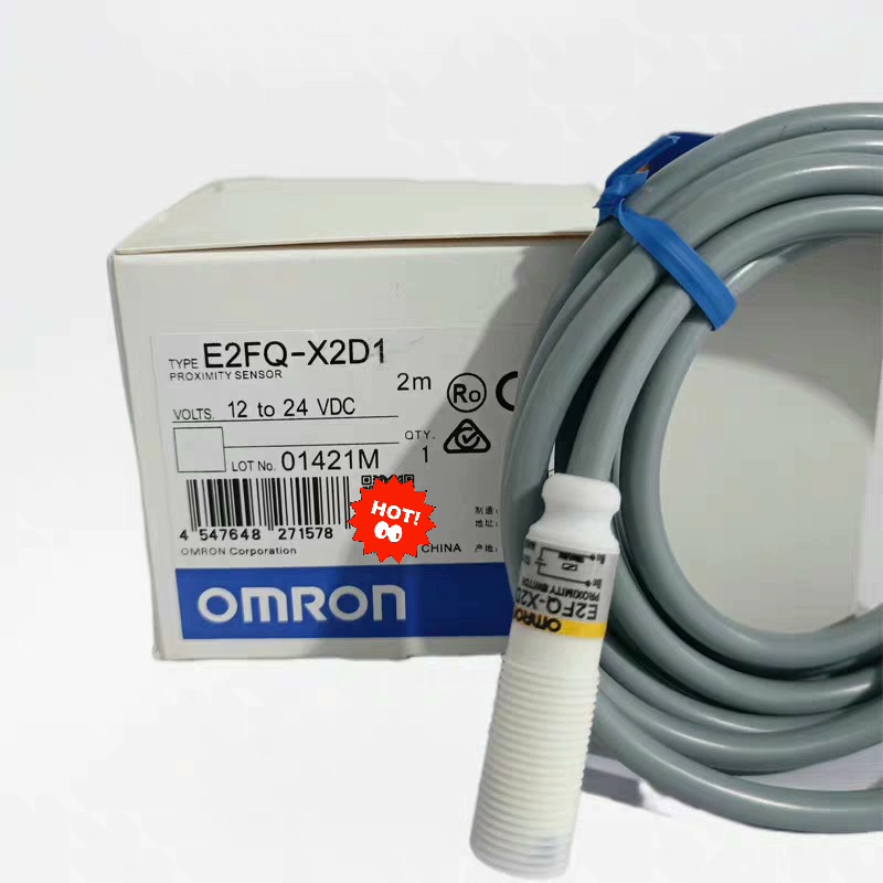 欧姆龙E2FQ-X2D1接近X5D1开关X10D1 E2FM