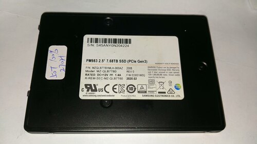 Samsung 三星 2.5寸 PM983 U.2 Nvme