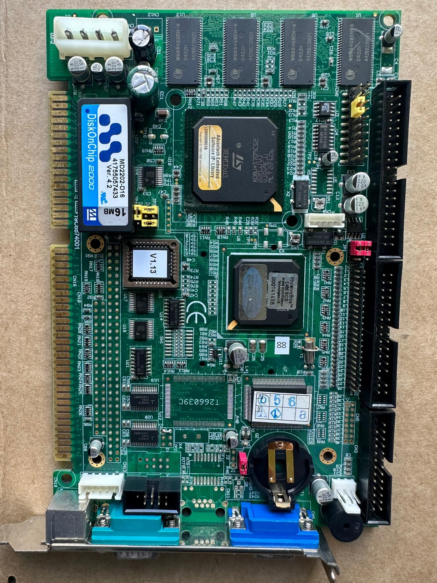 研华PCA-6740/6741 REV．A2 ISA半长卡