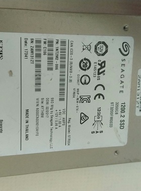 希捷 2.5寸 3200GB 3.2TB 1200.2  S