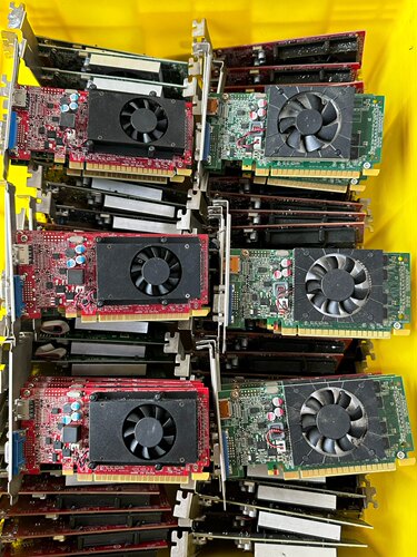 9.5新联想品牌拆机显卡gt705的512MB 1g 2g，