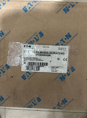 伊顿穆勒DILM225A全新正品 数量一个需要直接拍